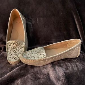 UGG Slip-ons, gold, sz US 8, never worn